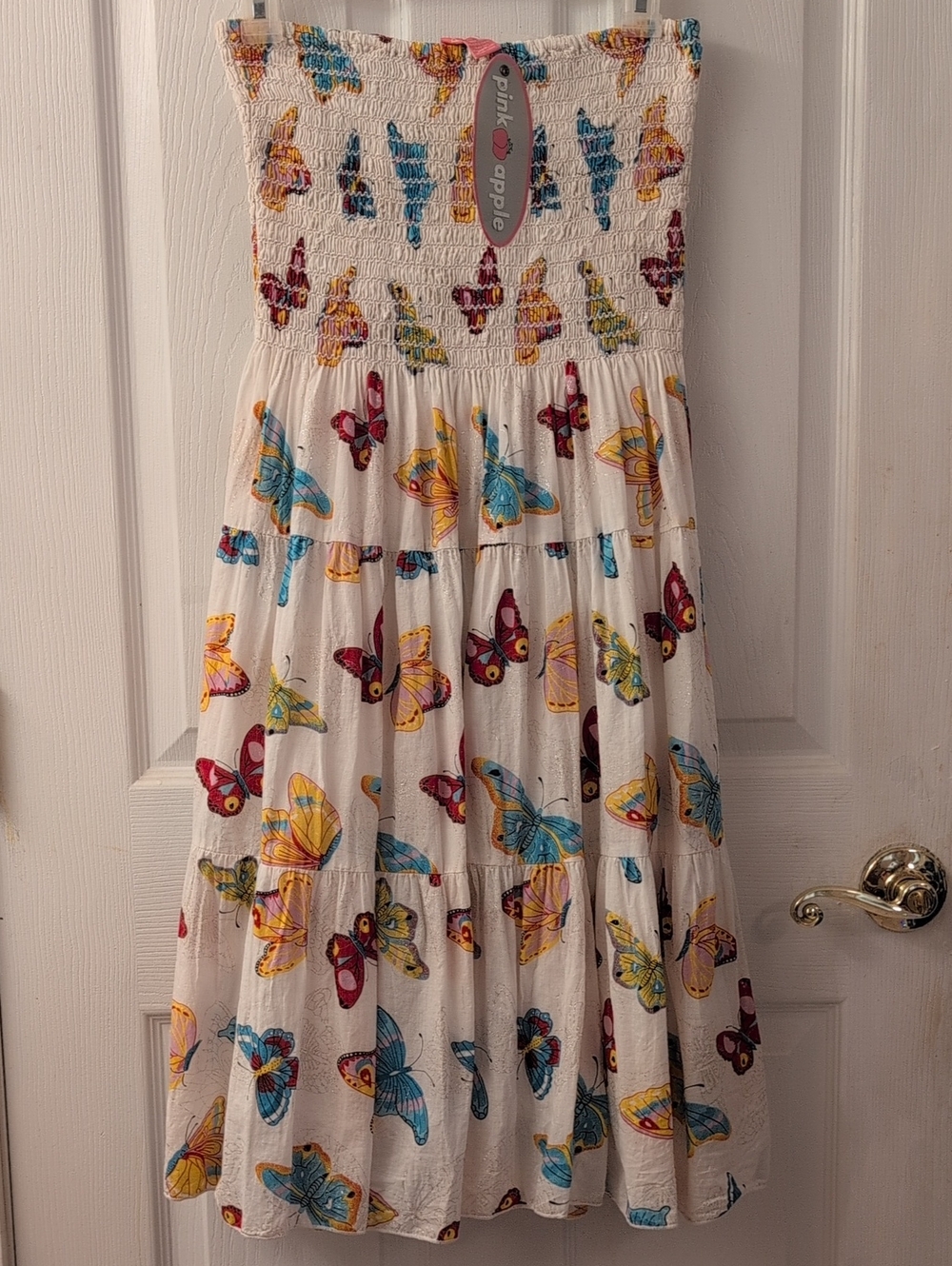 NWT Rainbow Butterfly Dress